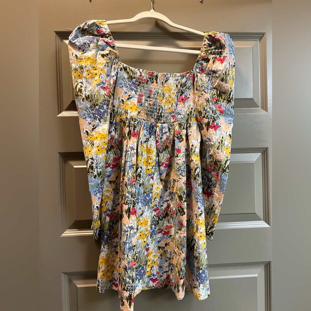 Reformation Kenzi Mini Dress Size 0 in Floral Pattern - Picture 4 of 5